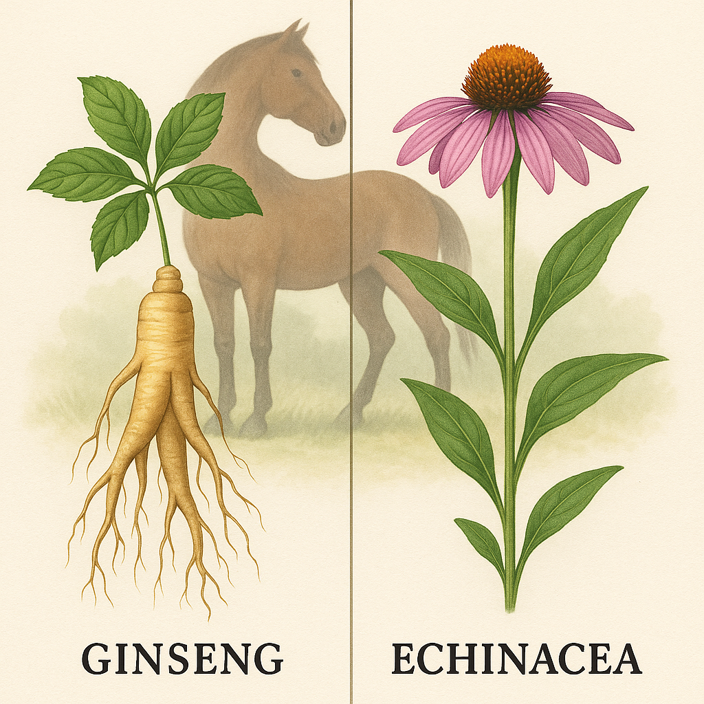 Pourquoi choisir un adaptogène pour l'immunité de votre cheval ?